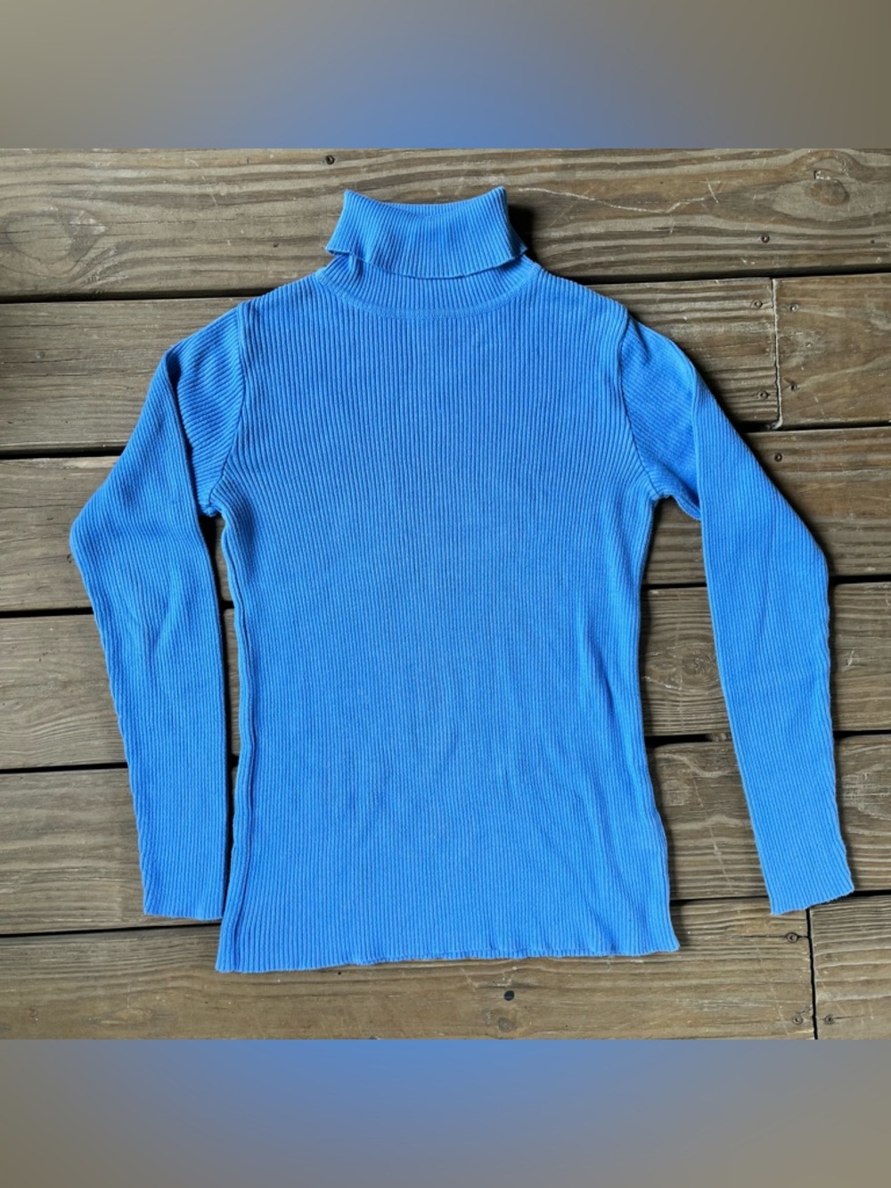 Ladies L Cotton Country by Parkhurst. Ribbed, rich color.